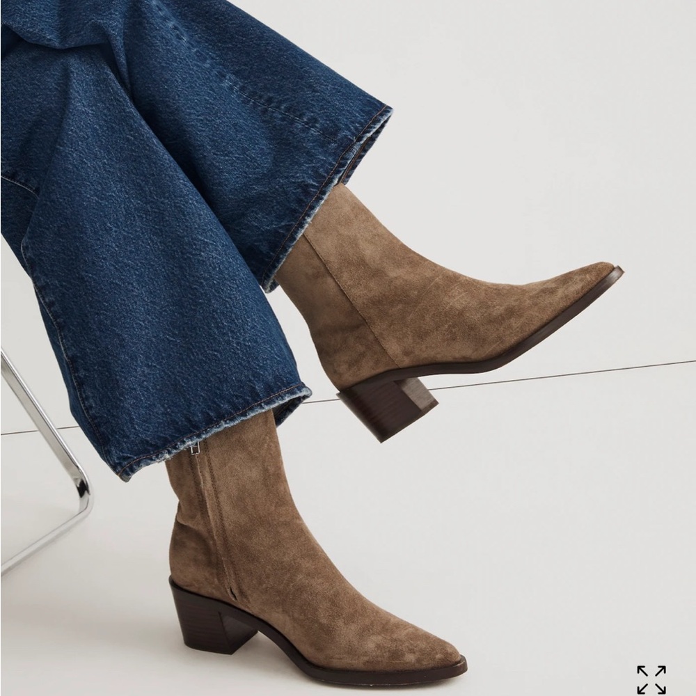 Madewell Darcy Ankle Boot - Olive